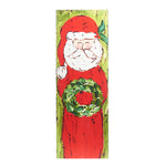 42.25" Santa with Wreath Porch Sign