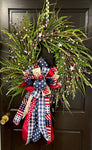 Primitive Berry & Stars Patriotic Wreath