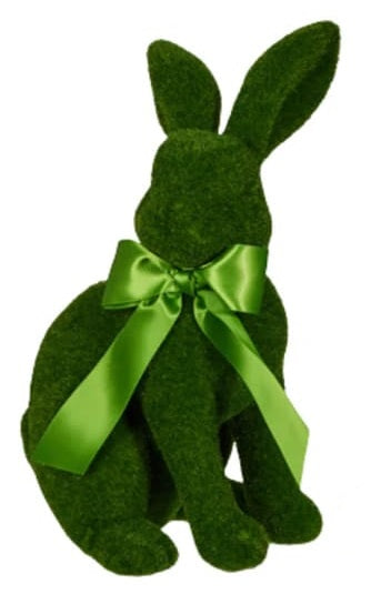 12" Moss Rabbit - Sitting