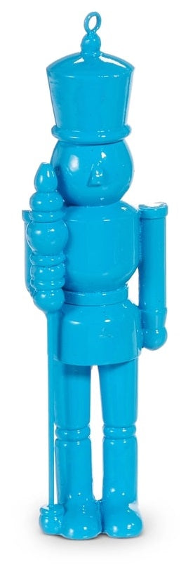 6" Vivid Nutcracker Ornament - Blue