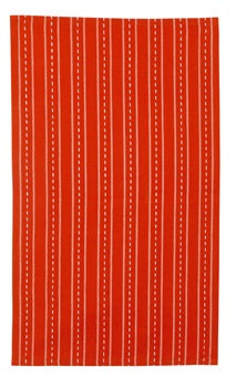 26" Harvest Pumpkin Patch Tea Towel - Striped