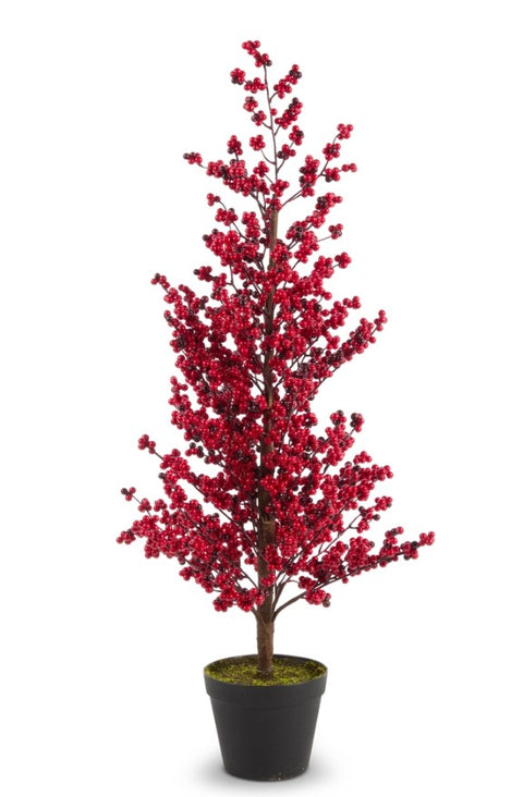 36" Berry Tree - Red