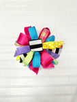 Spring-Bow - Medium Puff-You choose colors!!