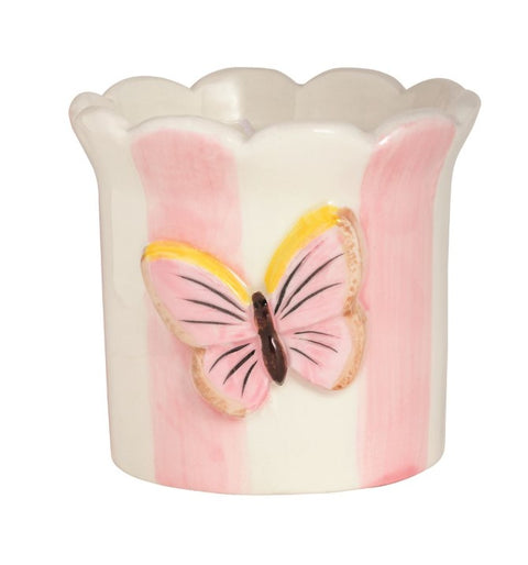 Butterfly Filled Candle