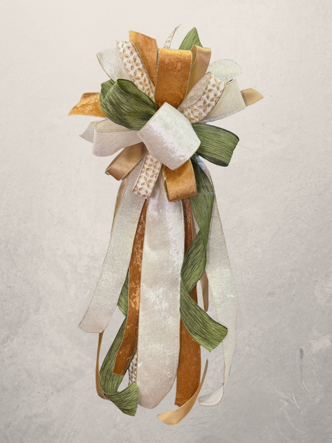 Rustic Elegant Tree Topper BOW Only