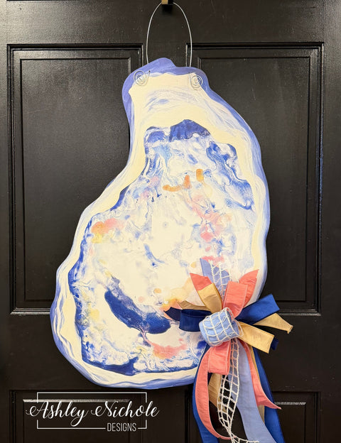 Coastal Oyster - Door Hanger (UV PRINTED ONLY)