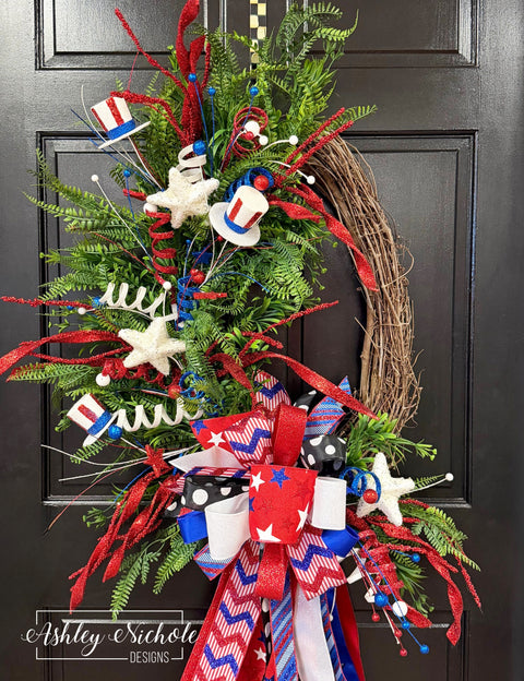 Salute to Summer Patriotic Wreath