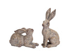 Polystone Resin Rabbit - Sitting