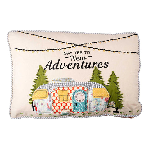 Adventures Camper Pillow