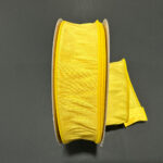 Daffodil Dupioni Wired Ribbon - 1.5" x 25yds