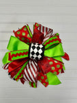 Christmas Bow-Large Puff