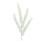 32" Silver Plastic Fern Spray