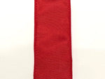 Red Ribbed Satin Wired Ribbon - 1.5"x10Yds