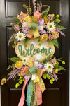 Lavender & Sage Bouquet Welcome Wreath
