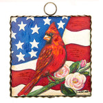 Mini American Cardinal Print Charm