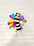 Spring-Bow - Small Puff-You choose colors!!