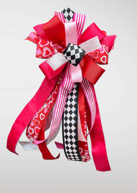 Valentines-Bow- Large Streamer