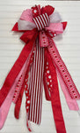 Pink & Red Candy Tree Topper