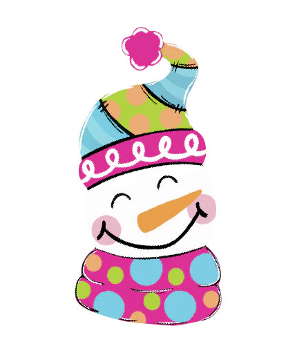 Colorful Patchwork Snowman - Winter Corrugated Coroplast Yard Stake (Copy)