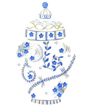 Ginger Jar - Mini Piece (Magnet/Velcro)