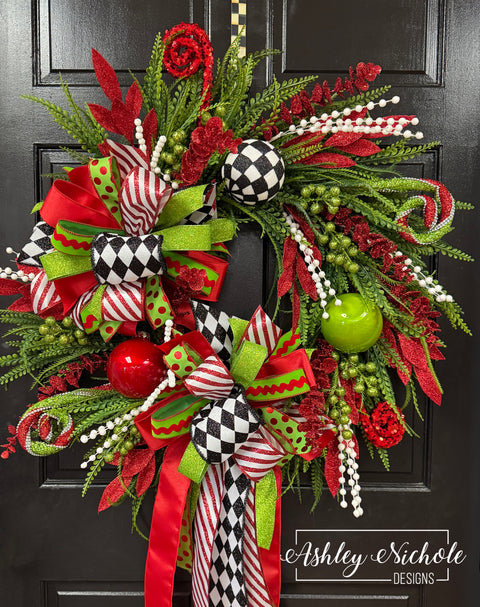 Believe in the Magic of Christmas Wreath