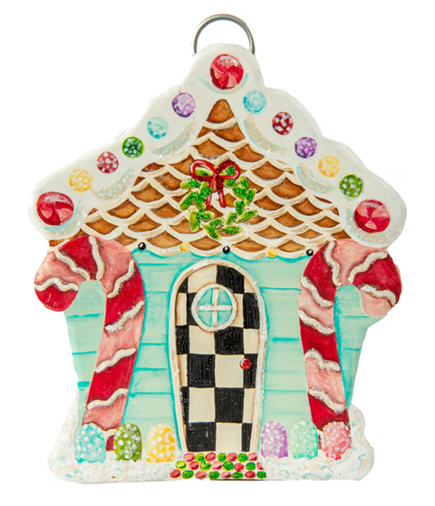 Mini Gingerbread House Charm Attachment