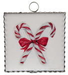 Mini Criss Cross Candy Canes Print Charm Attachment