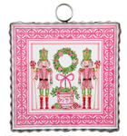 Mini Pink Nutcrackers Print Charm Attachment