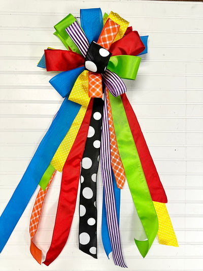 Summer Bow With Reds - XL-Large Streamer