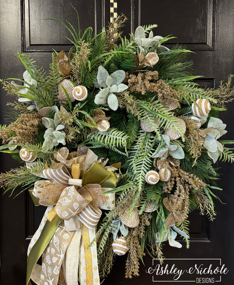 Christmas Eve on the Coast Wreath