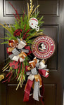 Collegiate Football Sign Wreath - Florida State University