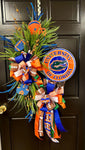 Collegiate Football Sign Wreath - University of Florida