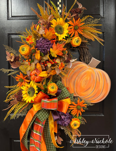 Cutest Pumpkin in the Patch Wreath