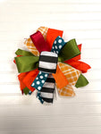 Fall Colorful Bow-Medium Puff