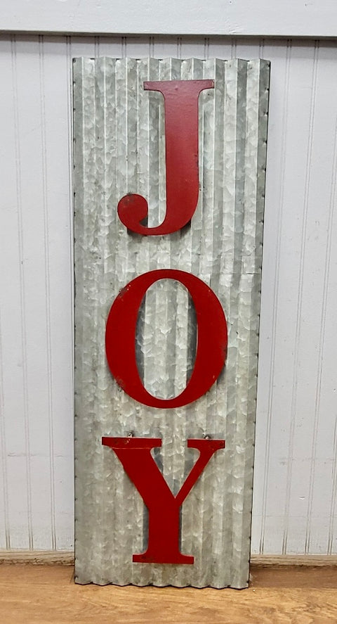 30 X 11 CORRUGATED JOY SIGN