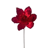 24" Glam Me Up Magnolia Stem - Red