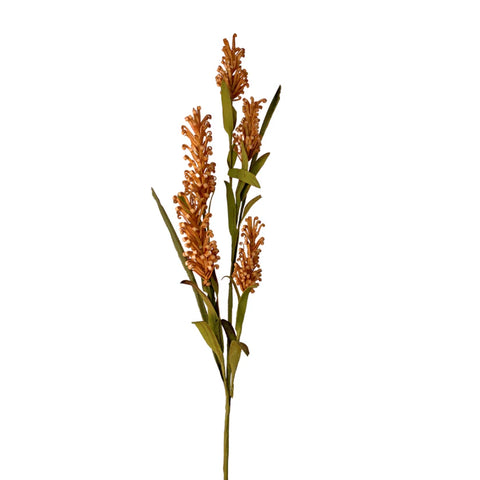 27" EVA Foam Cattail Spray - Terracotta