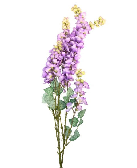 44" Hanging Garden Wisteria Branch - Purple