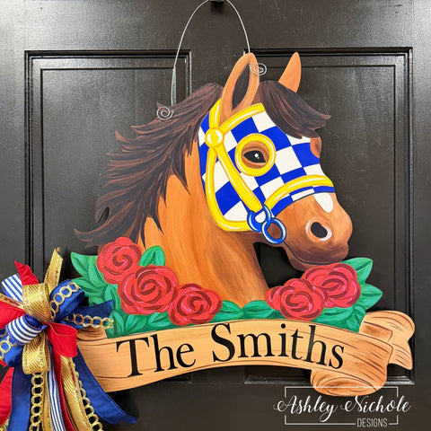 Derby Day Darling - Door Hanger (UV PRINTED Only)