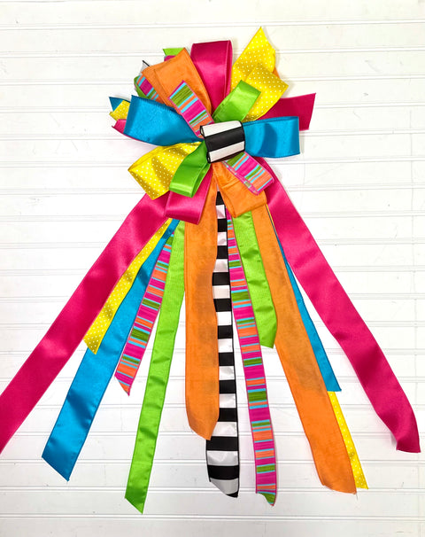 Spring-Bow - XL-Large Streamer-You choose colors!!