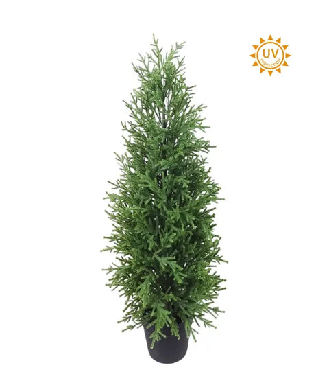 35" Norfolk Pine Tree In A Pot - UV - Green