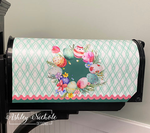 Egg-Stra Adorable Easter - Magnetic Vinyl Mailbox Cover