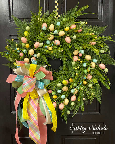 Egg-Stra Adorable Easter Wreath