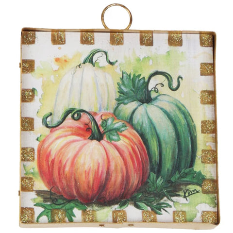 Mini Gallery Pumpkin Trio Charm