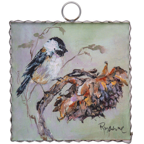 Mini Gallery Chick A Dee Sunflower Charm