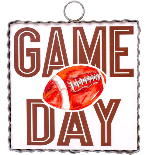 Mini Art "Game Day" Print Charm