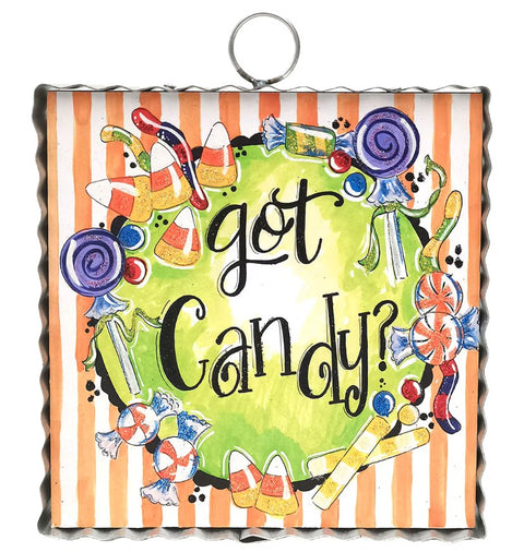 Mini Art "Got Candy" Print Charm