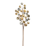 30" Ball Spray - Champagne, Gold & Silver