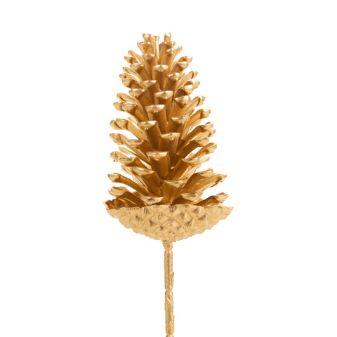 10.5 Pinecone Stem - Gold
