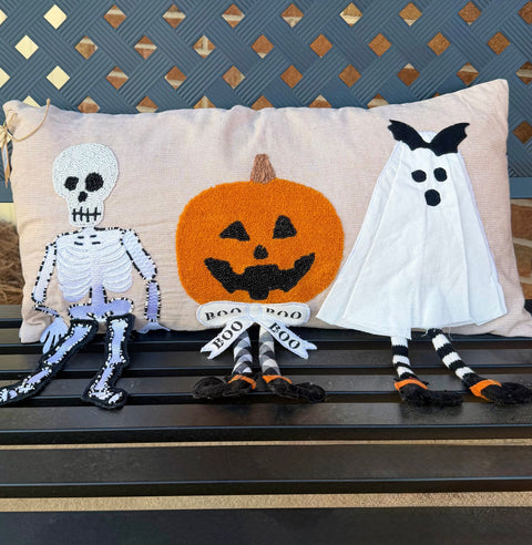 22" Halloween Dangle Leg Pillow